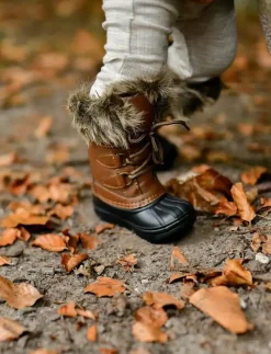 Winter Boot Rubber w. Fake Fur - Vinterstövlar