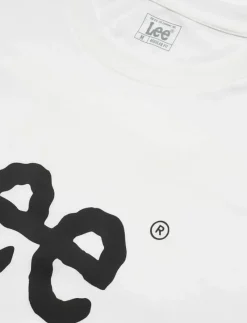 WOBBLY LOGO TEE - Kortärmad t-shirt