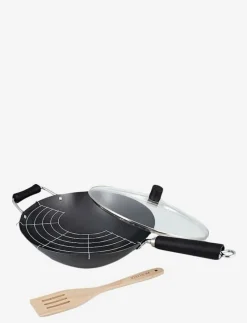 WOK Set EXCELLENCE Ken Hom 3-PACK - Wokpannor