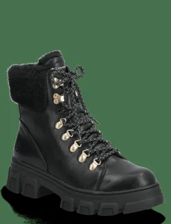 Women Boots - Platta ankelboots