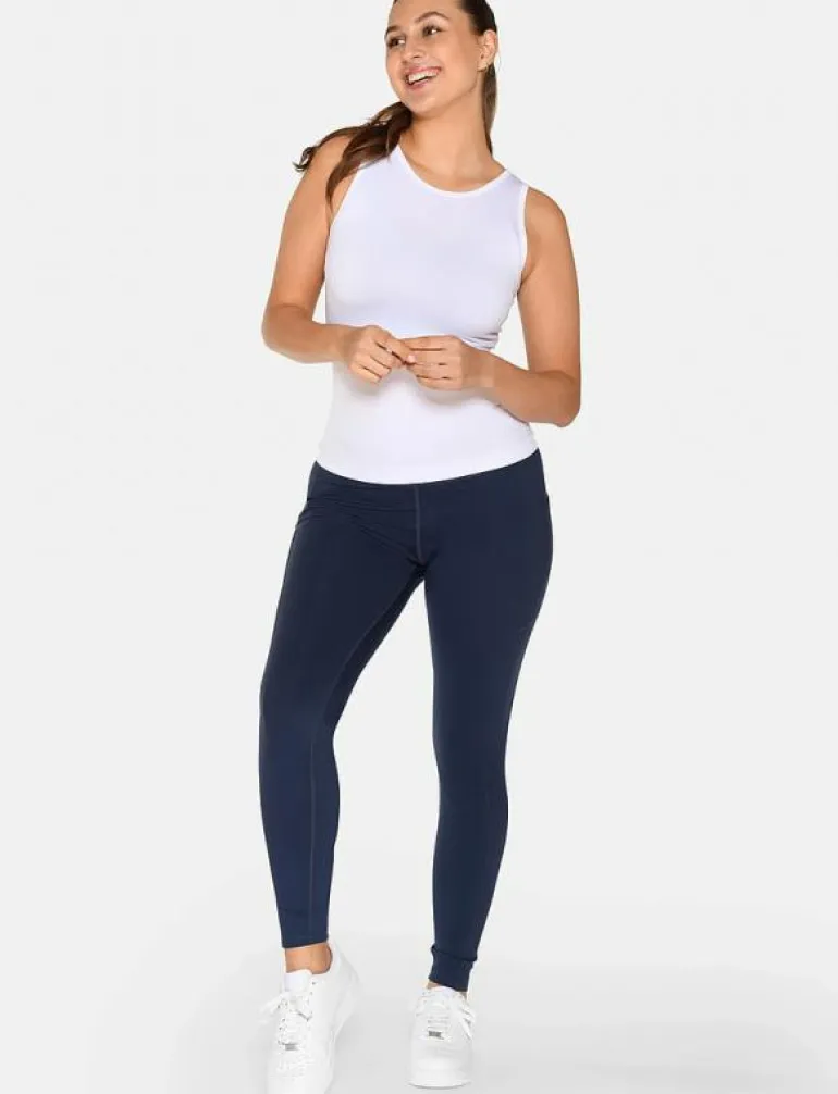 Women Seamless Tank Top "Rib" - Linnen