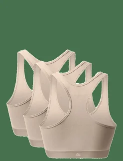 Women's Organic Cotton Bralette 3-pack - Bh-linnen