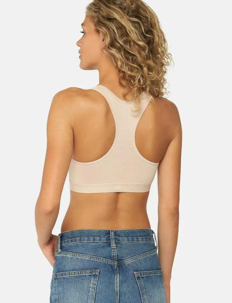 Women's Organic Cotton Bralette 3-pack - Bh-linnen