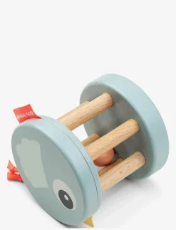 Wooden rattle Birdee Blue - Interaktiva leksaker