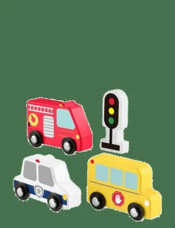 Wooden Vehicle Pack - Leksaksbil