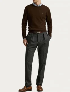 Wool Crewneck Sweater - Rundhalsad