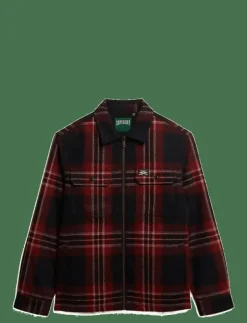 WOOL MILLER ZIP OVERSHIRT - Jackor & rockar