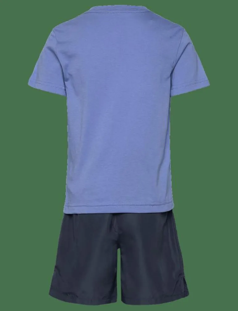 WS-WOVEN SHORT SET - Set med kortärmad t-shirt