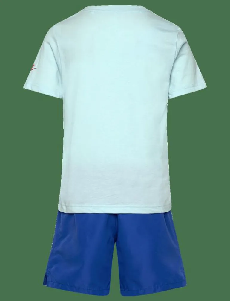 WS-WOVEN SHORT SET - Set med kortärmad t-shirt