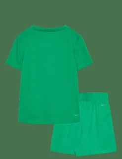 WS-WOVEN SHORT SET - Set med kortärmad t-shirt