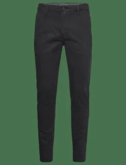 XX CHINO SLIM II MINERAL BLACK - Chinos