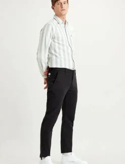 XX CHINO SLIM II MINERAL BLACK - Chinos
