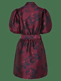 YASANKI 2/4 WRAP DRESS - Korta klänningar