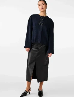 YASBONSA LS KNIT CARDIGAN S. - Koftor