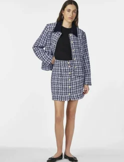 YASBUCANA HW BOUCLE SKIRT - Korta kjolar