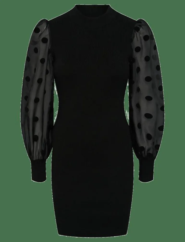 YASDOTME LS KNIT DRESS S. NOOS - Korta klänningar