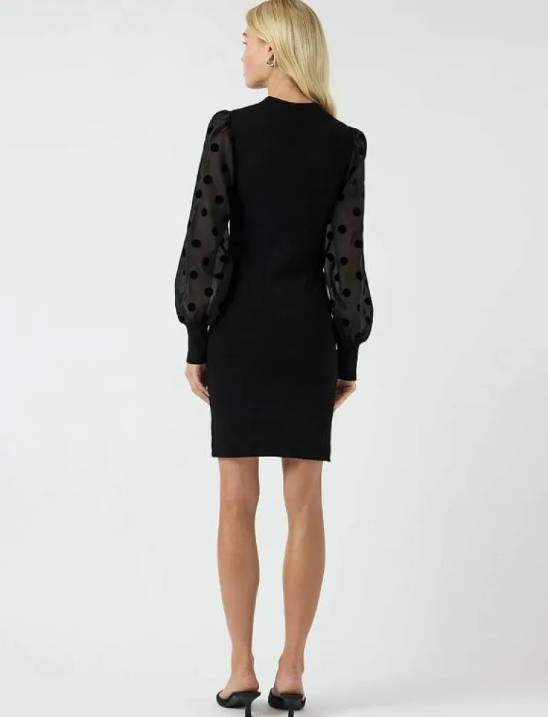 YASDOTME LS KNIT DRESS S. NOOS - Korta klänningar