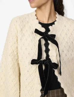 YASEGSA 3/4 KNIT CARDIGAN S. - Koftor
