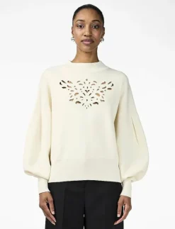 YASFIRAZ LS KNIT PULLOVER S. - Stickat