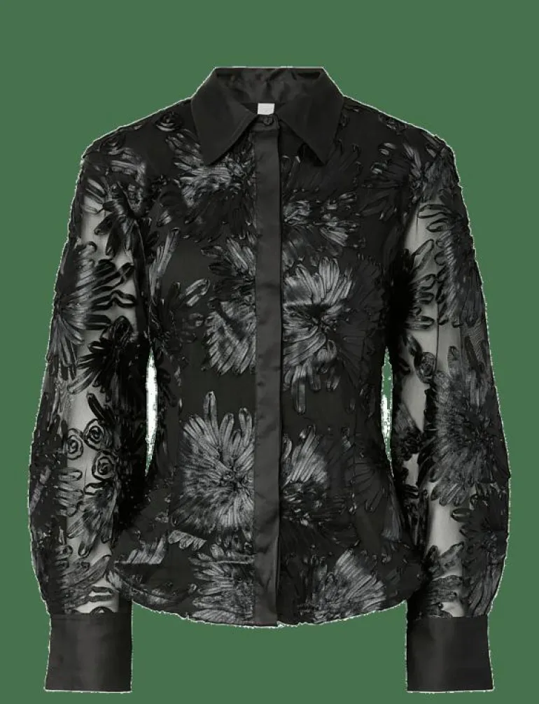 YASFLOREE LS SHIRT - D2D - Långärmade