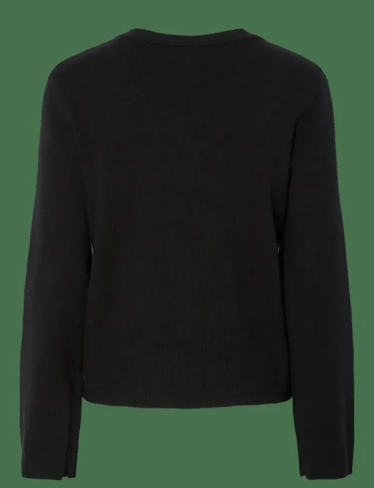 YASPIMI LS KNIT CARDIGAN S. - Koftor