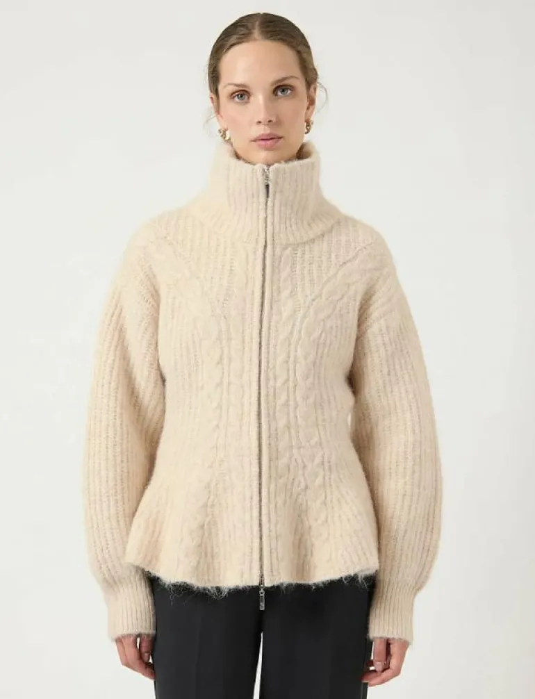 YASZIRA LS KNIT CARDIGAN - Koftor
