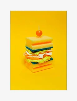 Yellow sponge - Fotokonst