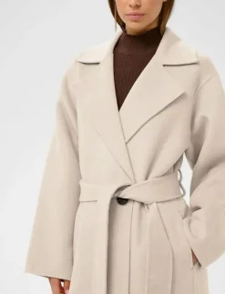 YillaIW Long Coat - Ullkappor