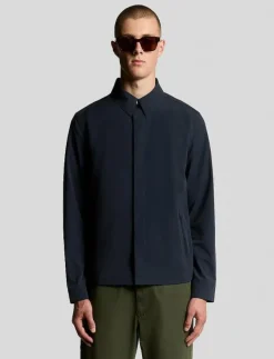 Zip Through Nylon Overshirt - Tunna jackor