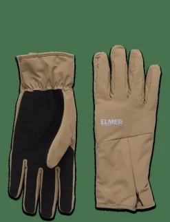 ZIPPER CUFF GLOVE -CHARCOAL - Fingervantar