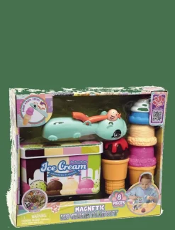 ZOO TROOP Magnetic Ice Cream Set - Leksaksmat & Leksakstårtor